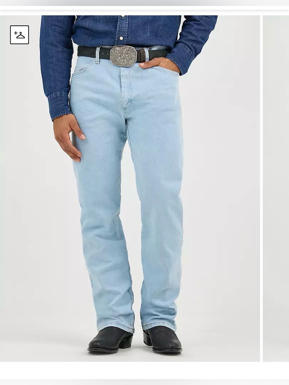 Wrangler Cowboy Cut Original Fit  Active Fit Straight Leg Jeans 36x34